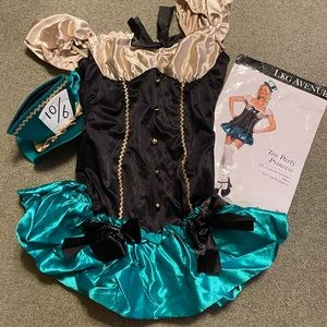 Spirit Halloween Leg Avenue Tea Party Princess Mad Hatter Costume